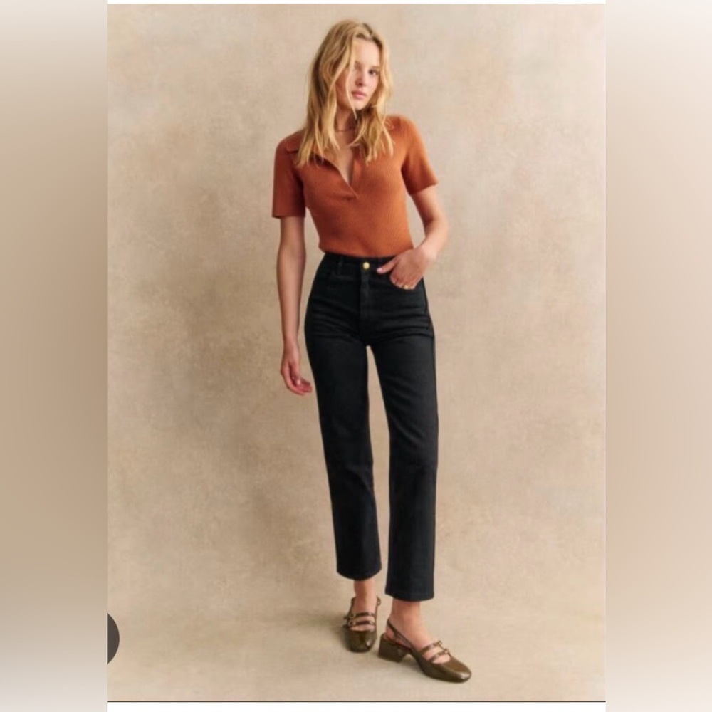Sezane Iconic  Straight leg sz‎ 36 28/27”inseam